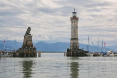 Lindau: Hafenausfahrt